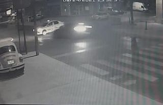 (Özel) Ümraniye’de aşırı hız dehşeti: Taksi...