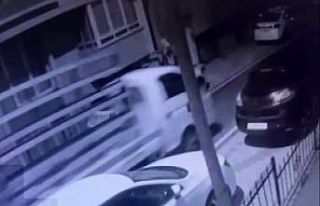 (Özel) Üsküdar’da gece vakti kamyonet hırsızlığı...