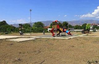 Park yapım çalışmaları devam ediyor