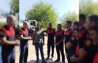 Pazaryeri Belediyesi itfaiye ekipleri Köyceğiz’den...