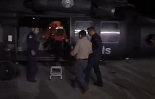 Polis helikopteri 2 yaşındaki bebek için havalandı