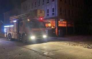 Polisler yangının büyümesini engelledi