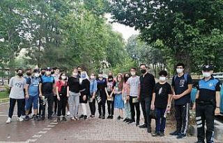 Polisten piknikçilere uyarı