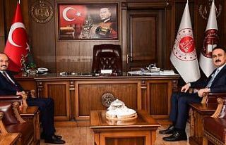 Rektör Çakmak’tan Cumhuriyet Başsavcısı Tuncel’e...