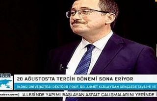 Rektör Kızılay’dan tercih önerisi