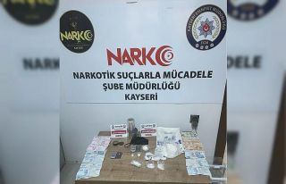 Residansta uyuşturucu yakalandı