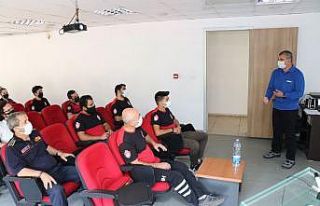 Safranbolu İtfaiyesi’nde eğitimler sürüyor