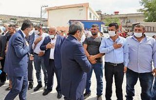 Şahin ile Fadıloğlu, kırsal mahalleleri ziyaret...