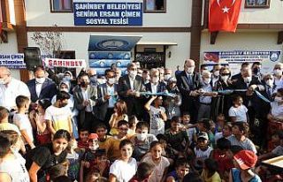 Şahinbey’de bir sosyal tesis daha hizmete açıldı