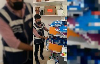 Sahte deterjan satan şebekeye operasyon