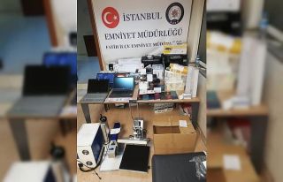 Sahte pasaport ve kimlik yapan şahıslara operasyon