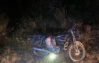 Salihli’de motosiklet domuza çarptı: 1 ölü
