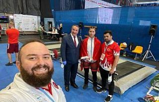 Sami Baki Kıymet rekorla Avrupa şampiyonu