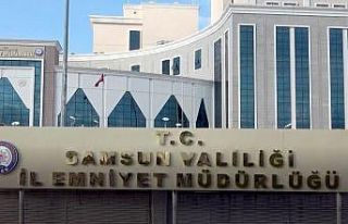 Samsun Emniyet Müdürlüğü bünyesinde yaşanan...