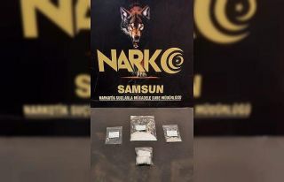 Samsun’da 36 gram mefamfetamin ile yakalanan bir...