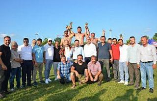 Samsun’da başpehlivan Recep Taslak