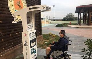 Samsun’da engellilere ücretsiz şarj istasyonları