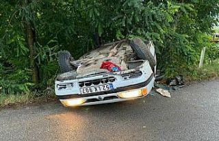 Samsun’da otomobil takla attı: 3 yaralı