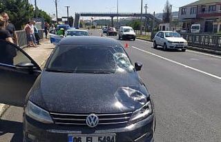 Samsun’da otomobil yayaya çarptı: 1 yaralı
