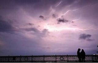 Samsun’da şimşek şöleni