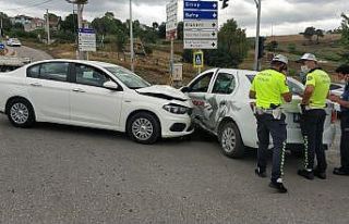 Samsun’da trafik kazası: 2 yaralı