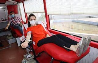 Samsunlular 5555 ünite kan bağışı için kolları...