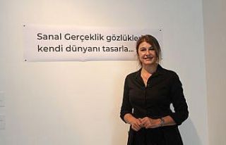 Sanal gözlüklerle sanatseverler kendi dünyalarını...