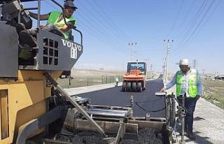 Sanayi Sitesi yıllar sonra asfalt yola kavuştu