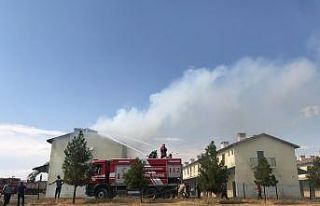 Şanlıurfa Hipodromu’nda çıkan yangın kontrol...