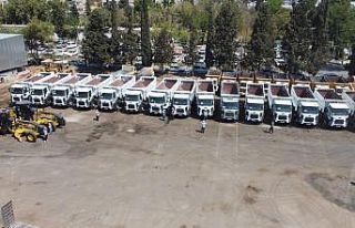 Şanlıurfa’da daha iyi hizmet için araç filosu...