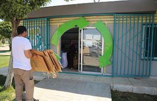 Şanlıurfa’da yüzlerce kilo atık, geri dönüşüme...