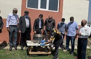 Sarıkamış’da Aşure dağıtımı