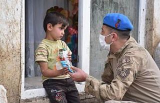 Sarıkamış’ta selin vurduğu bölgede köylülerin...