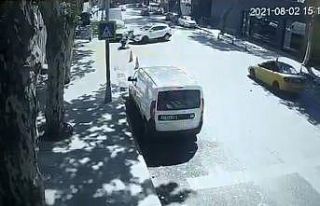 Sarıyer’de cip motosiklete çarptı, motosikletteki...