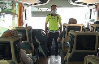 Şehirlerarası otobüslerde denetimler sıklaştırıldı