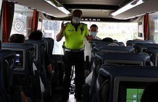 Şehirlerarası otobüslere sıkı denetim