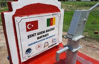 Şehit Adem Akatay’ın adı Kamerun’da yaşatılacak