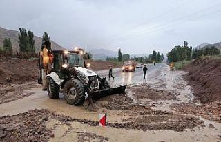 Sel Oltu’da seralara zarar verdi, kümes hayvanları...
