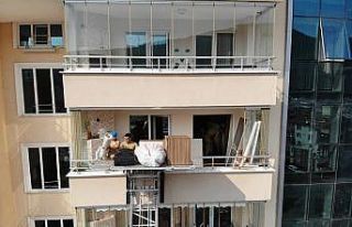 Selde yıkılan binanın müteahhidine ait bir başka...