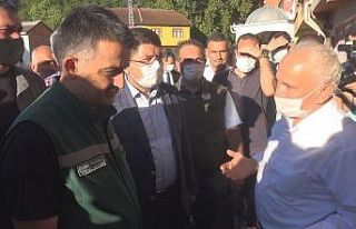 Selden kurtulan yaşlı adamla Bakan Pakdemirli’nin...