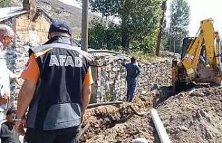 Selin vurduğu köyde hasar tespit çalışması başladı