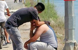 Serinlemek için sulama kanalına giren genç kayboldu