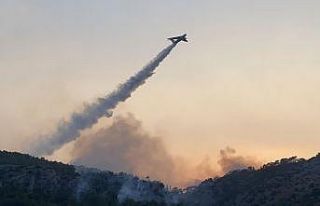 Seydikemer’de çıkan orman yangını devam ediyor