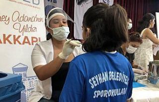 Seyhan’da çocuklara ağız ve diş bakımı