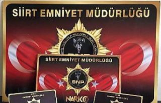 Siirt’te parkta bulunan bir kadında uyuşturucu...