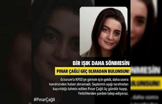 Sınava girmek için yurttan ayrılan Pınar’dan...