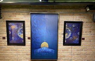 Sırdan Gizli Kaligrafi sergisi Üsküdar’da sanatseverlerle...