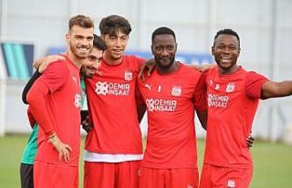 Sivasspor’da, Dinamo Batumi maçı hazırlıkları...