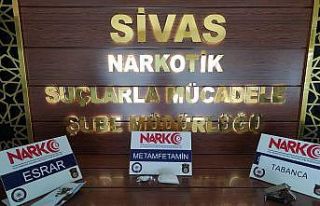 Sivas’ta 18 kişi hakkında uyuşturucu suçlarından...