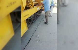 Sivas’ta vagonlar raydan çıktı